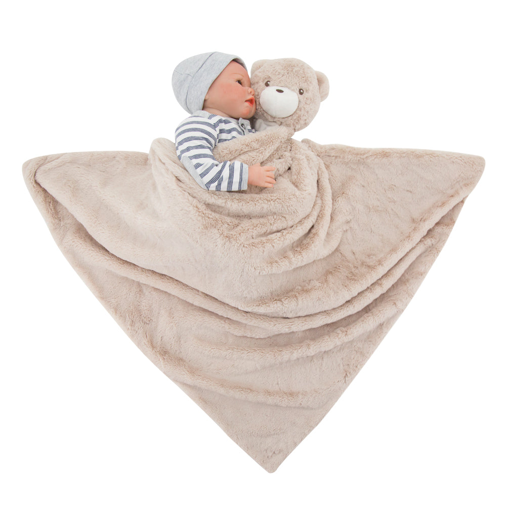Cozy Blanket cute Bear at titchytastic