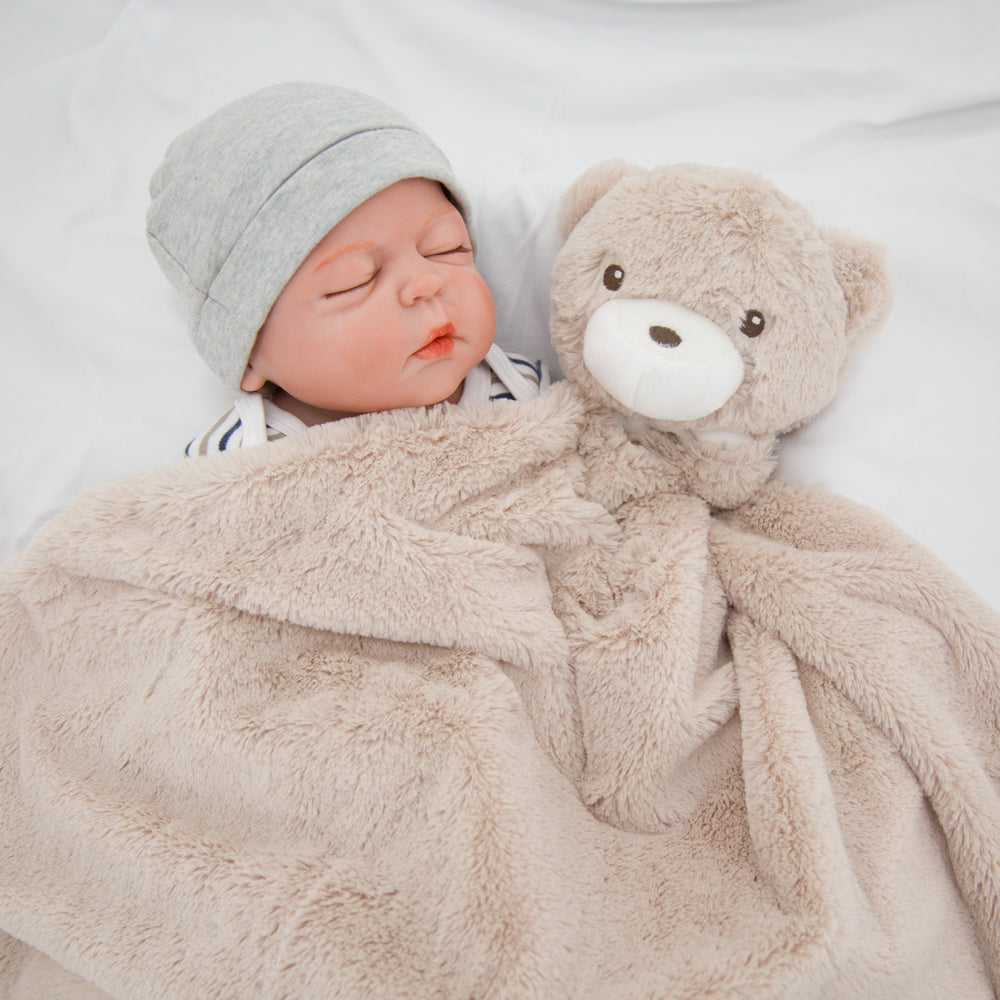 Cozy Blanket cute Bear at titchytastic