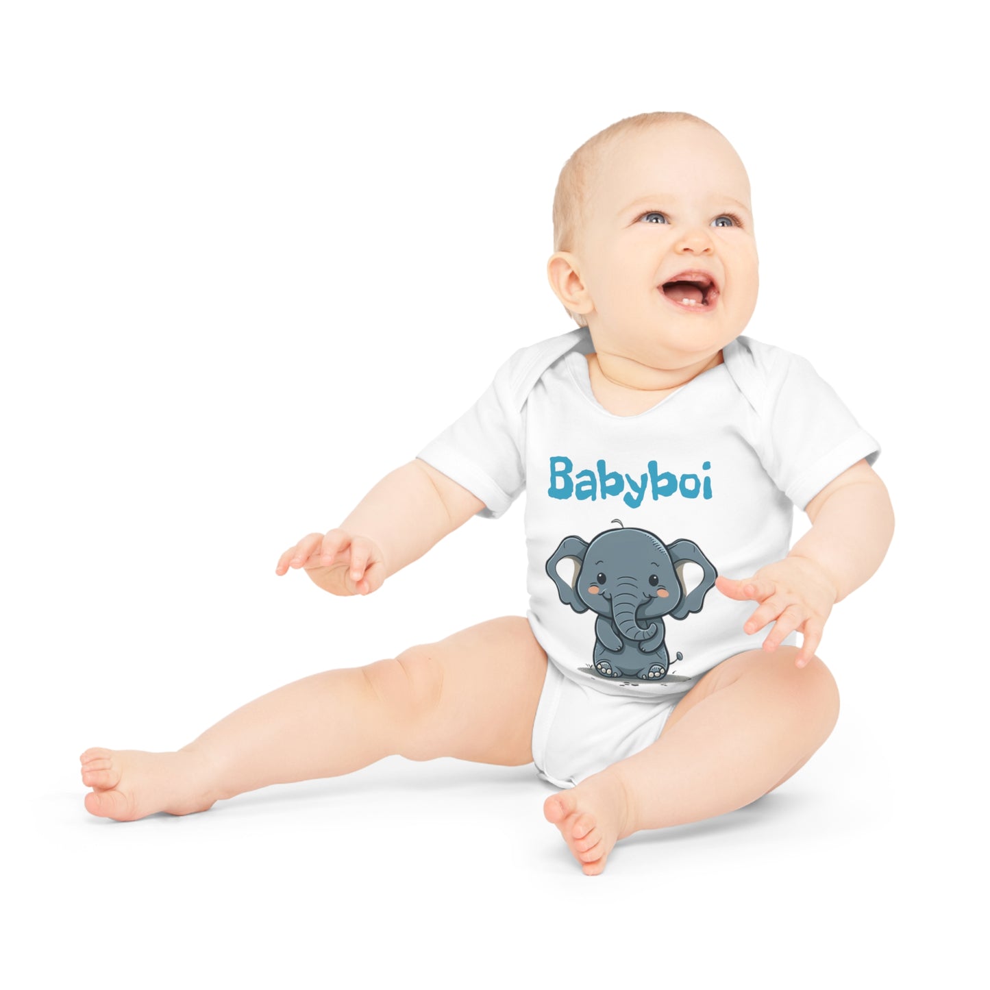 Supersüßer Babybody "Babyboi" | Onesie | Babybodie | Geschenkidee | BioBaumwolle