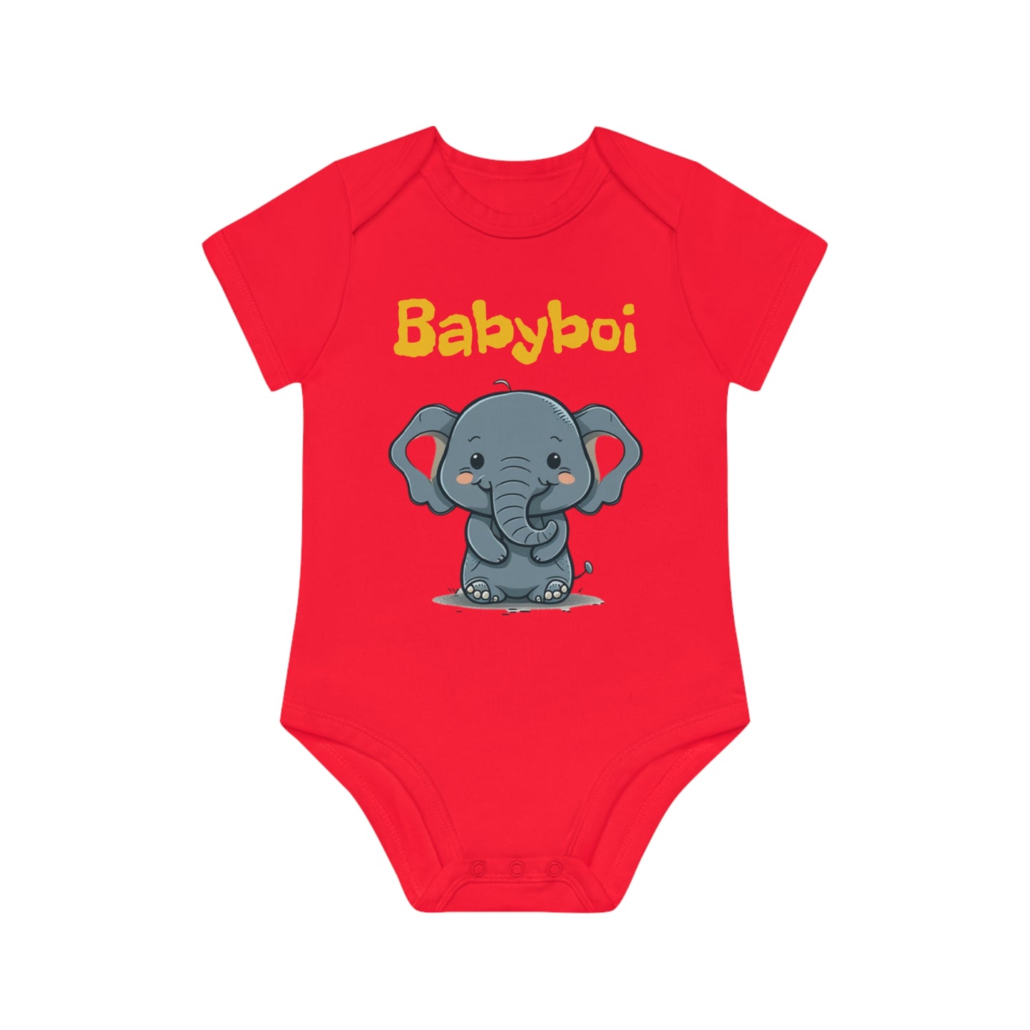 Supersüßer Babybody "Babyboi" | Onesie | Babybodie | Geschenkidee | BioBaumwolle