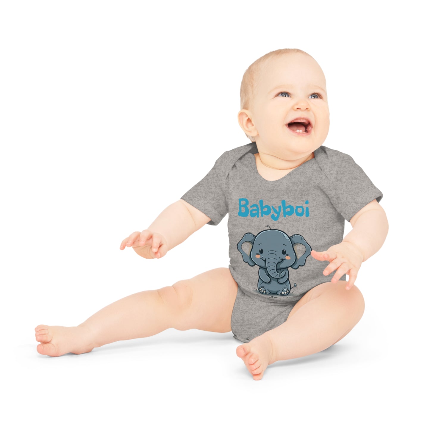 Supersüßer Babybody "Babyboi" | Onesie | Babybodie | Geschenkidee | BioBaumwolle