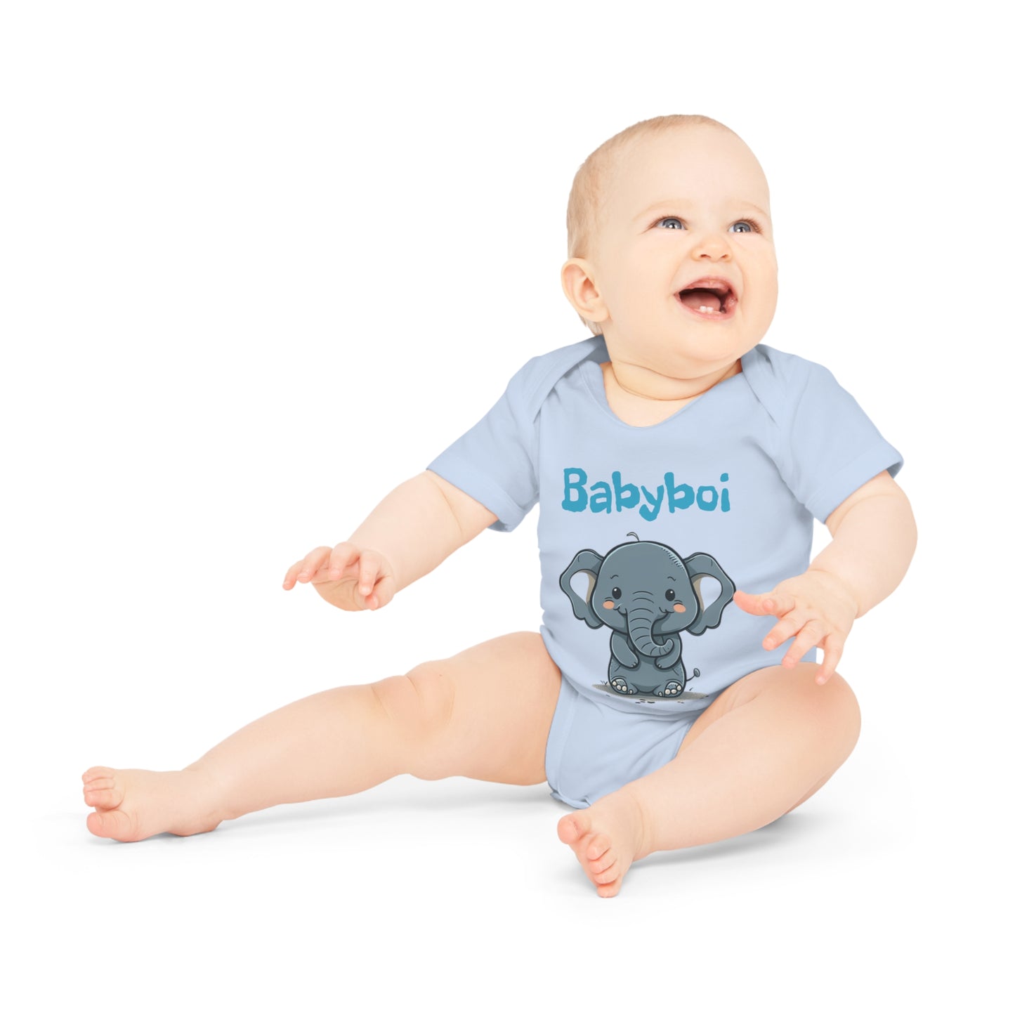 Supersüßer Babybody "Babyboi" | Onesie | Babybodie | Geschenkidee | BioBaumwolle