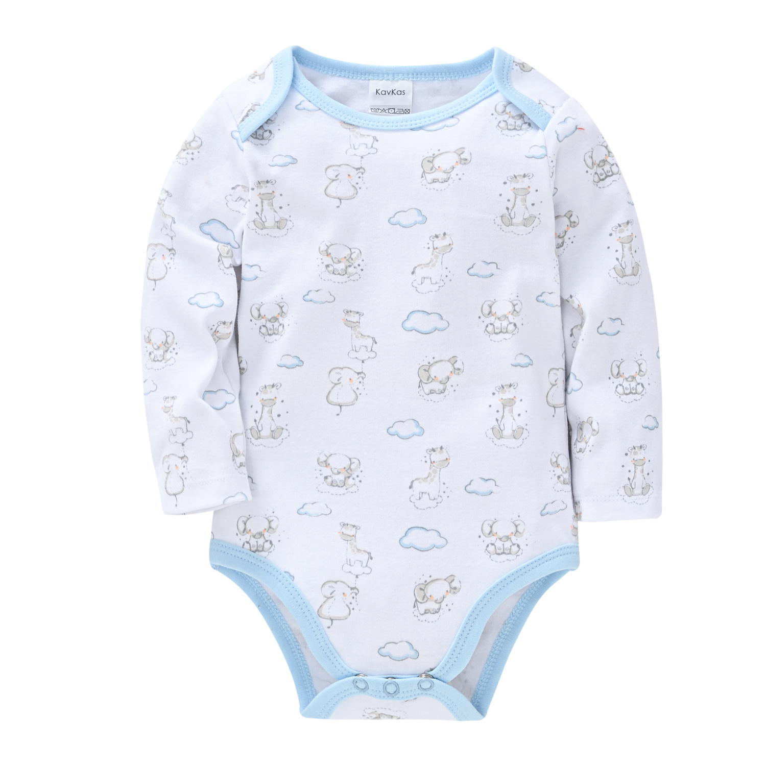 Baby Body Cloudy and cute animals design at titchytastic