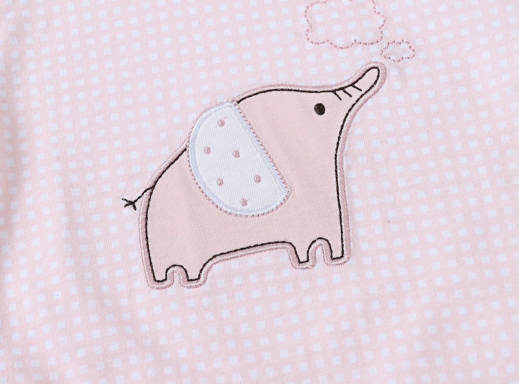 sleepsuit little elephant at titchytastic