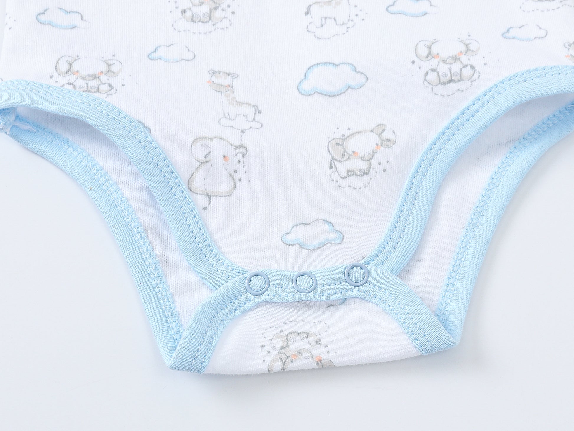 Baby Body Cloudy and cute animals design at titchytastic