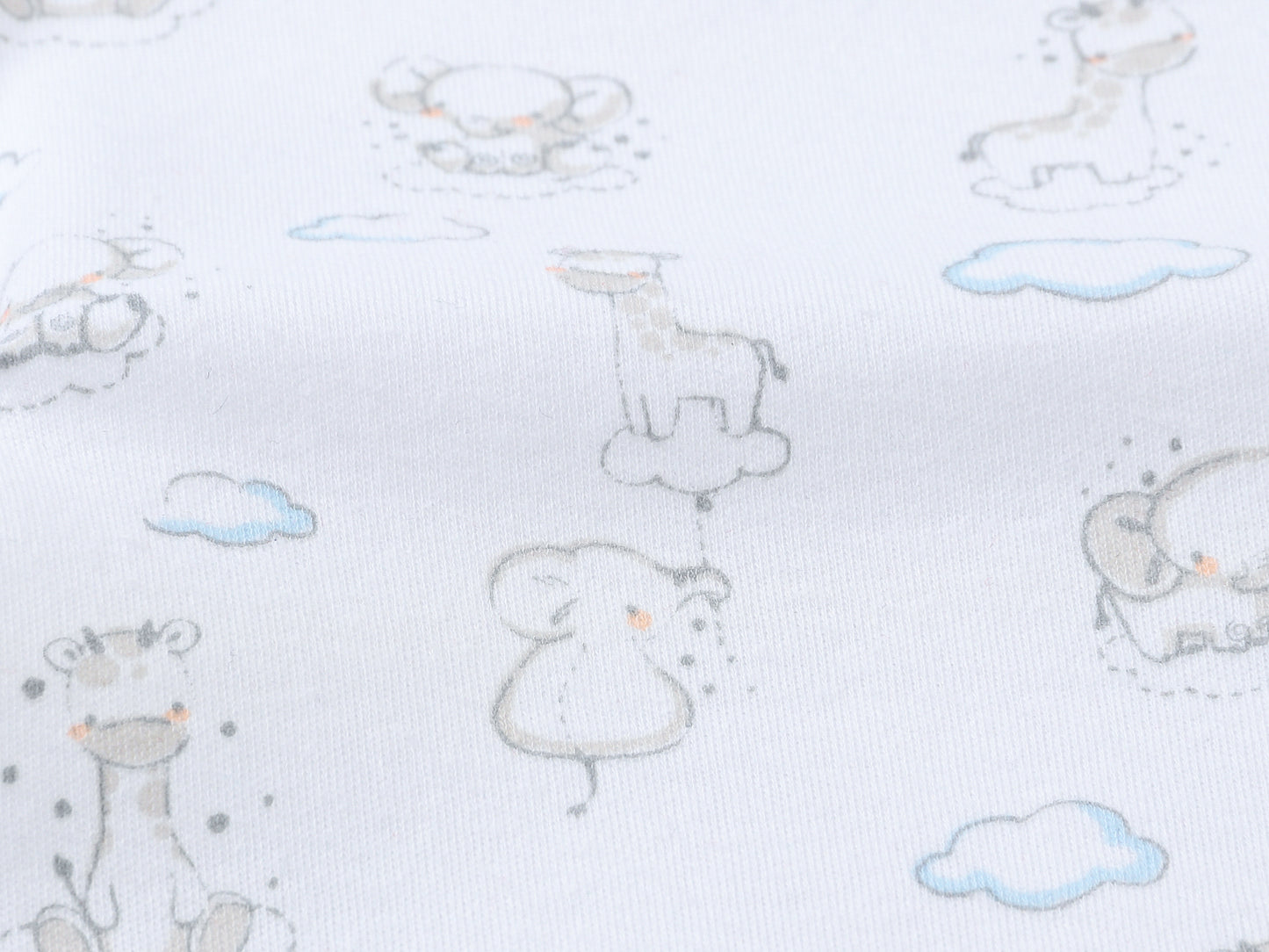 Baby Body Cloudy and cute animals design at titchytastic