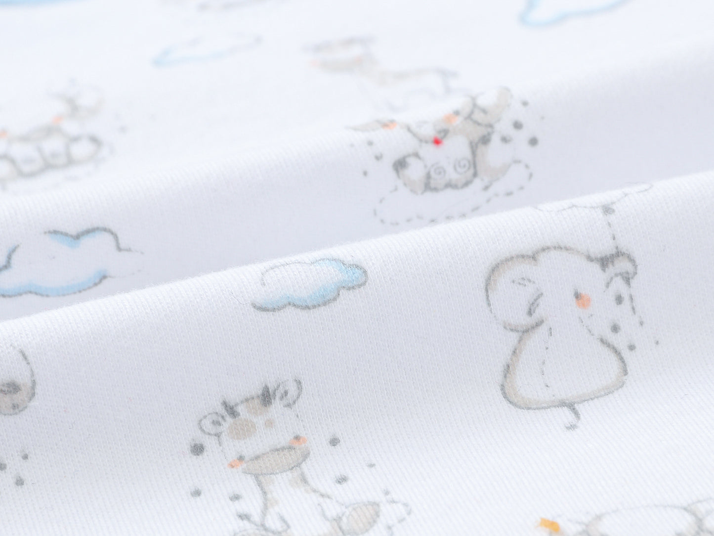 Baby Body Cloudy and cute animals design at titchytastic