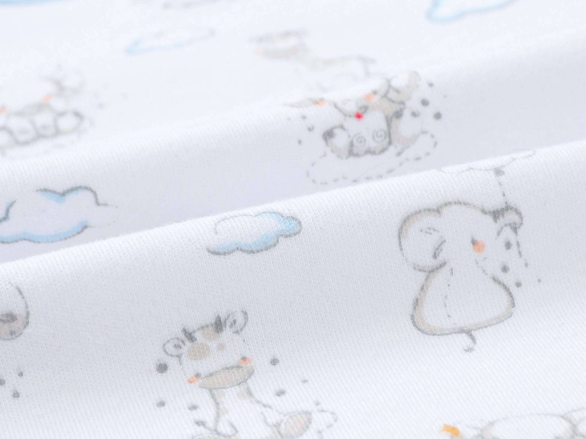 Baby Body Cloudy and cute animals design at titchytastic