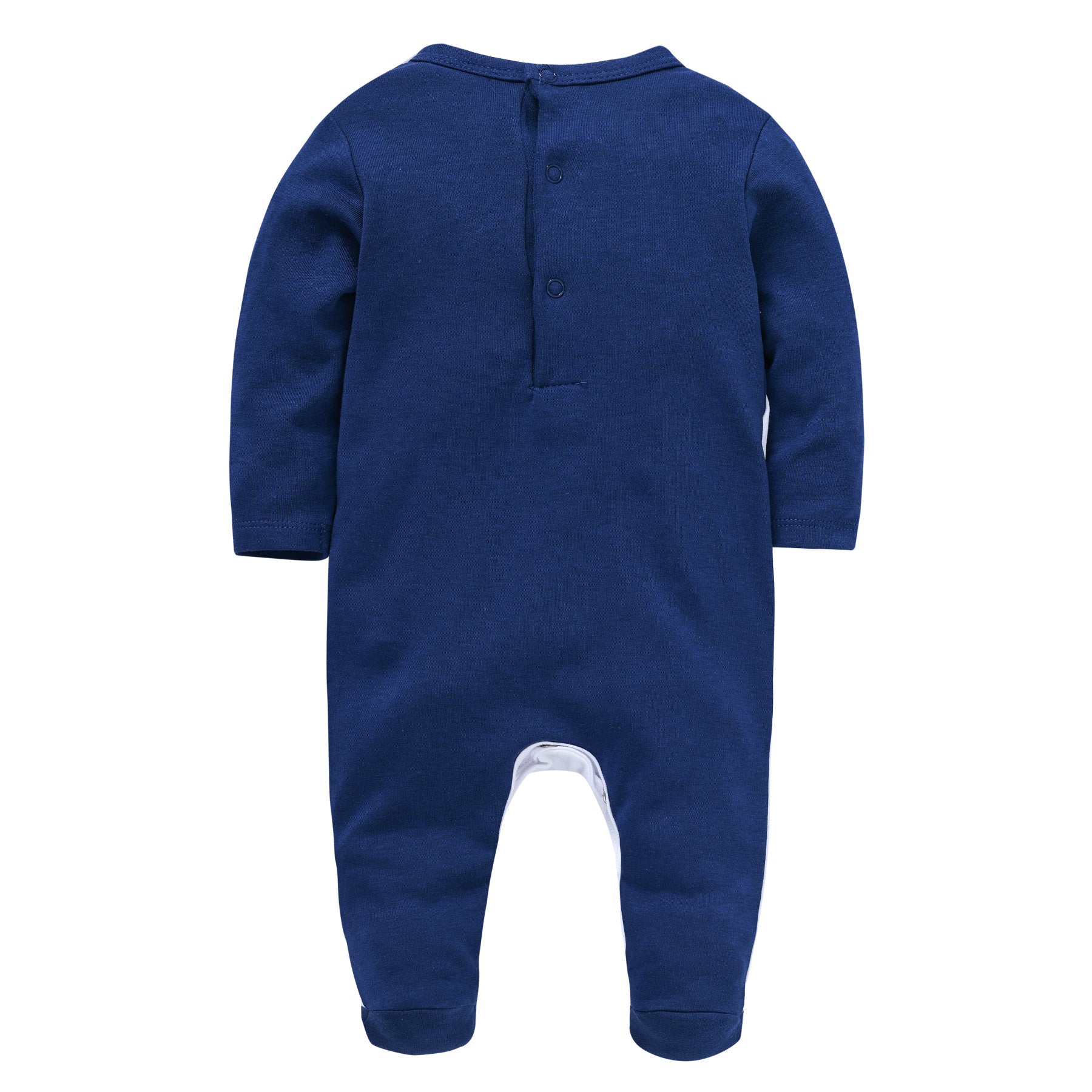 Strampler KUSCHELBÄR mit Füßen auf titchytastic.com